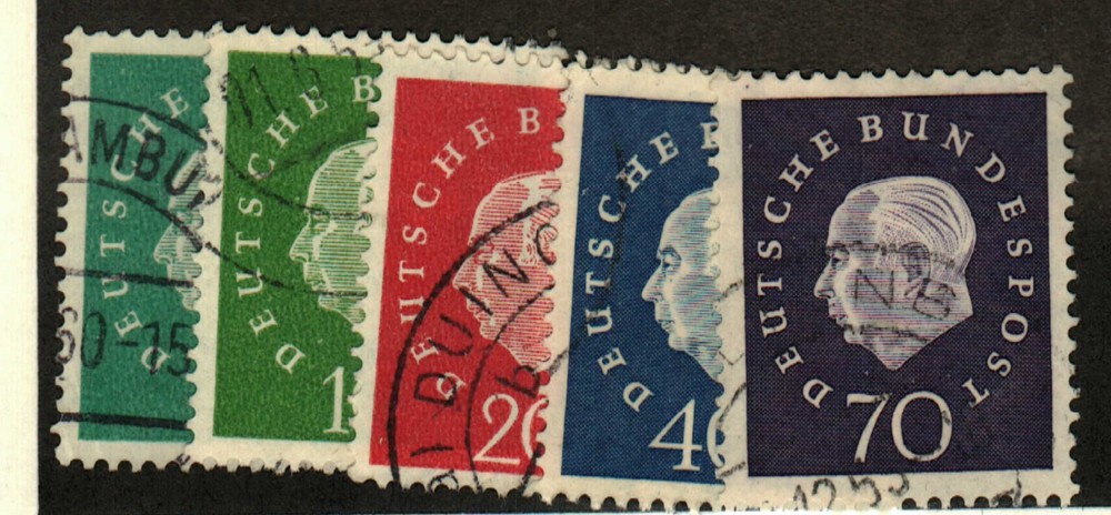 Germany #793-7 used