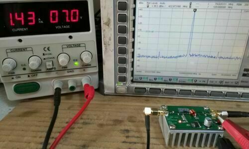433MHz 8W RF High Frequency Power Amplifier Digital Amp Module Assembled