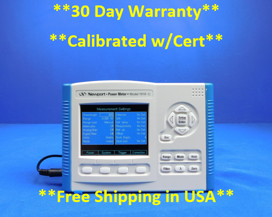 Newport 1918C Hand-held Optical Meter