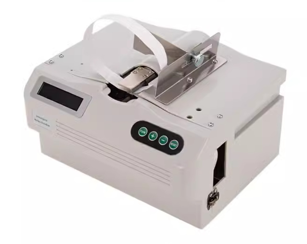 220V Automatic Paper Tape Strapping Machine Automatic Banknote Tying Machine 45W