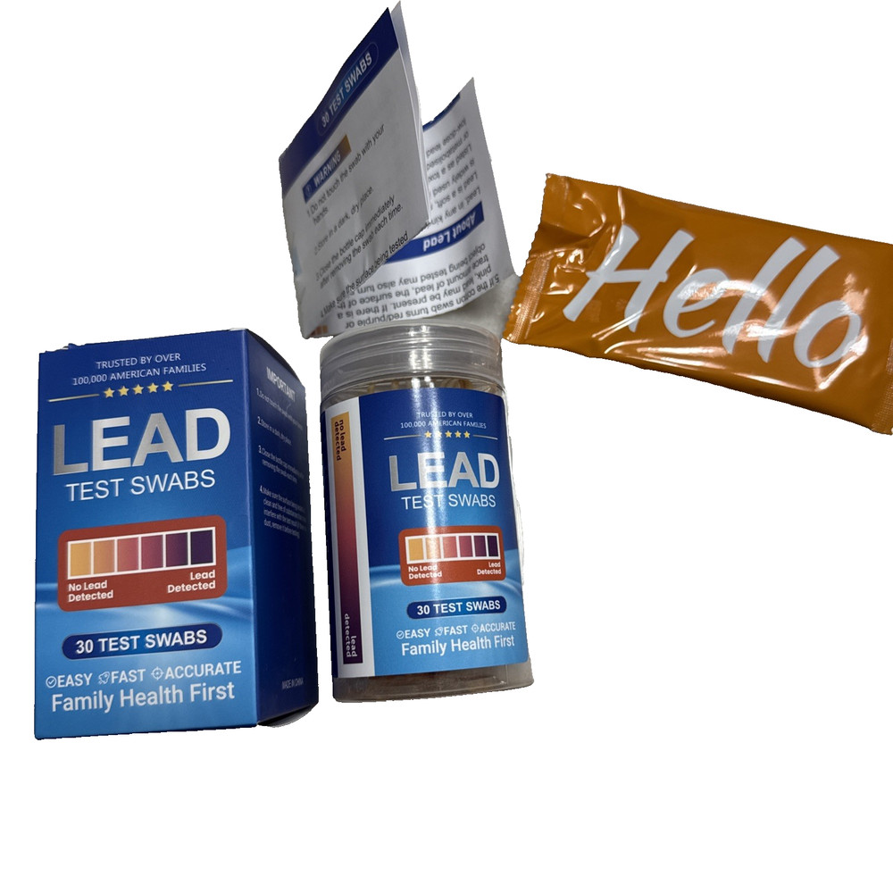 Lead Test Swabs Kit  30 Pack Fast Lead Paint Test NEW