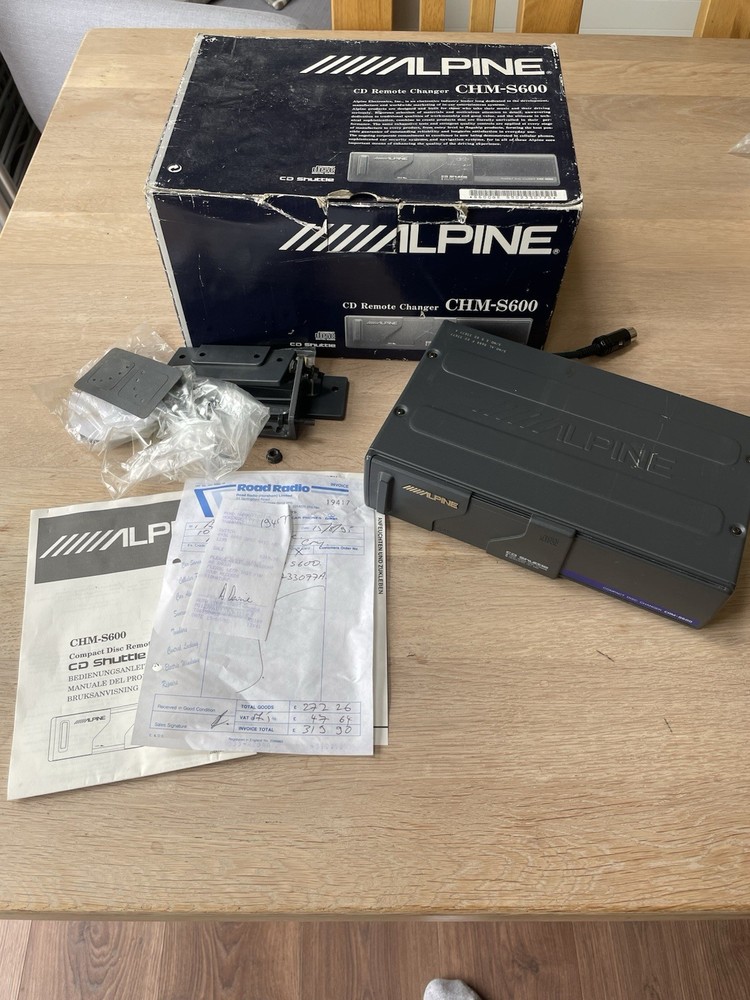 Alpine CHM-S600 CD MultiChanger Compact Disc Player