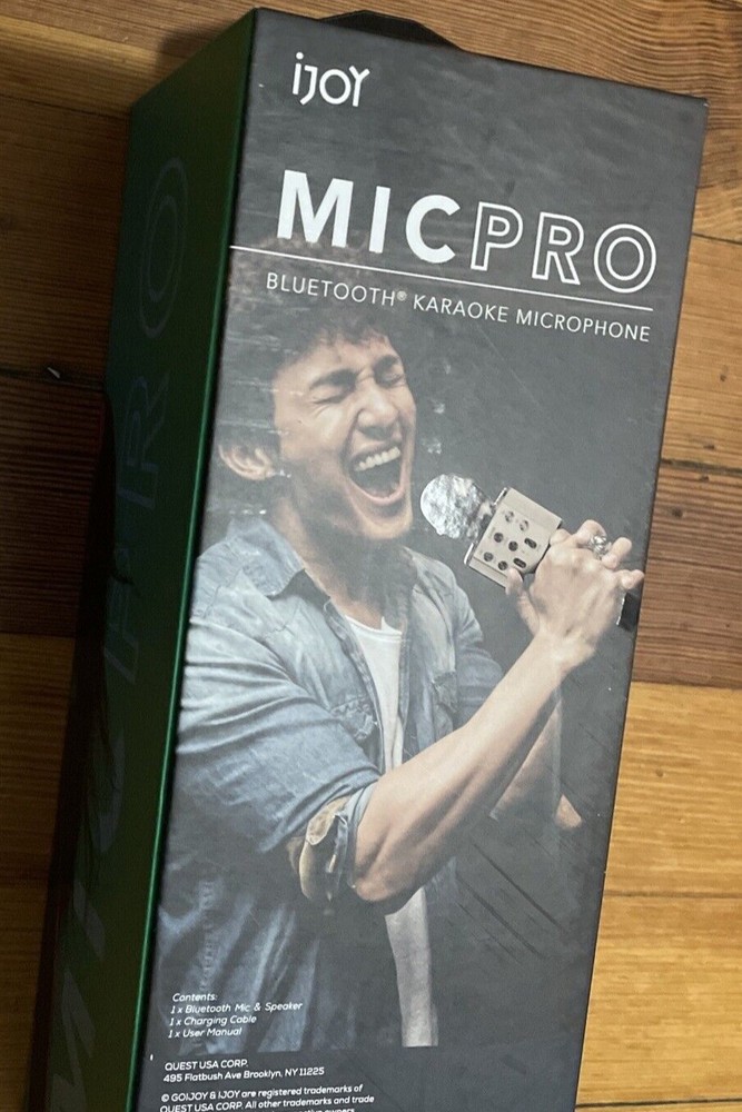 IJOY MIC PRO BLUETOOTH KARAOKE MICROPHONE