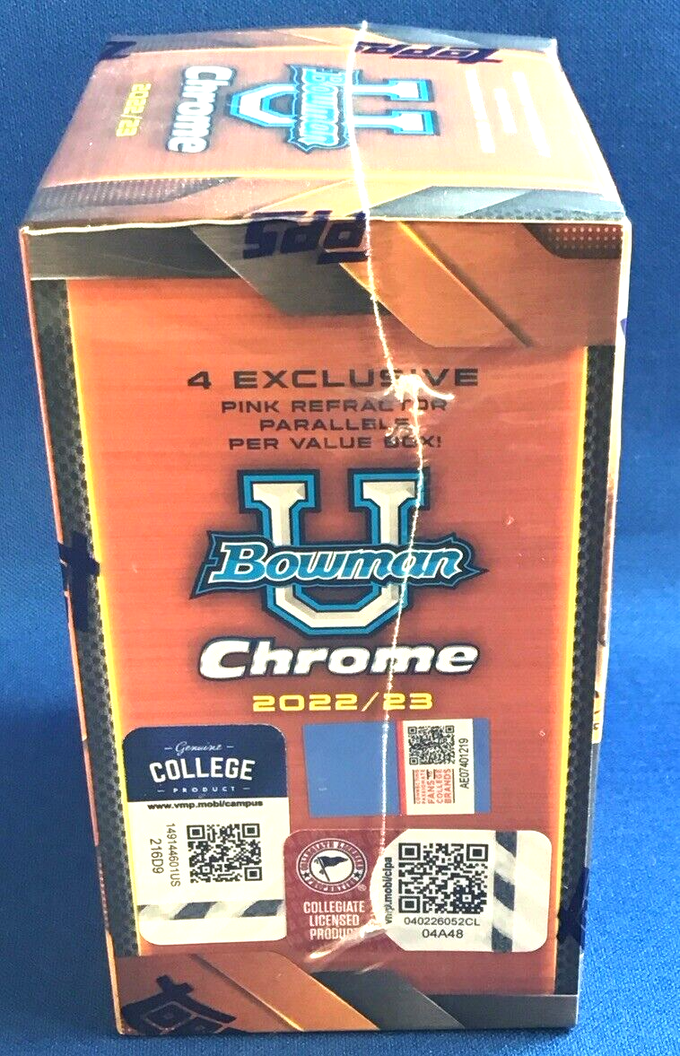 2022-23 Bowman Chrome University Basketball Box + Caitlin Clark RC #50 Nm-Mint?