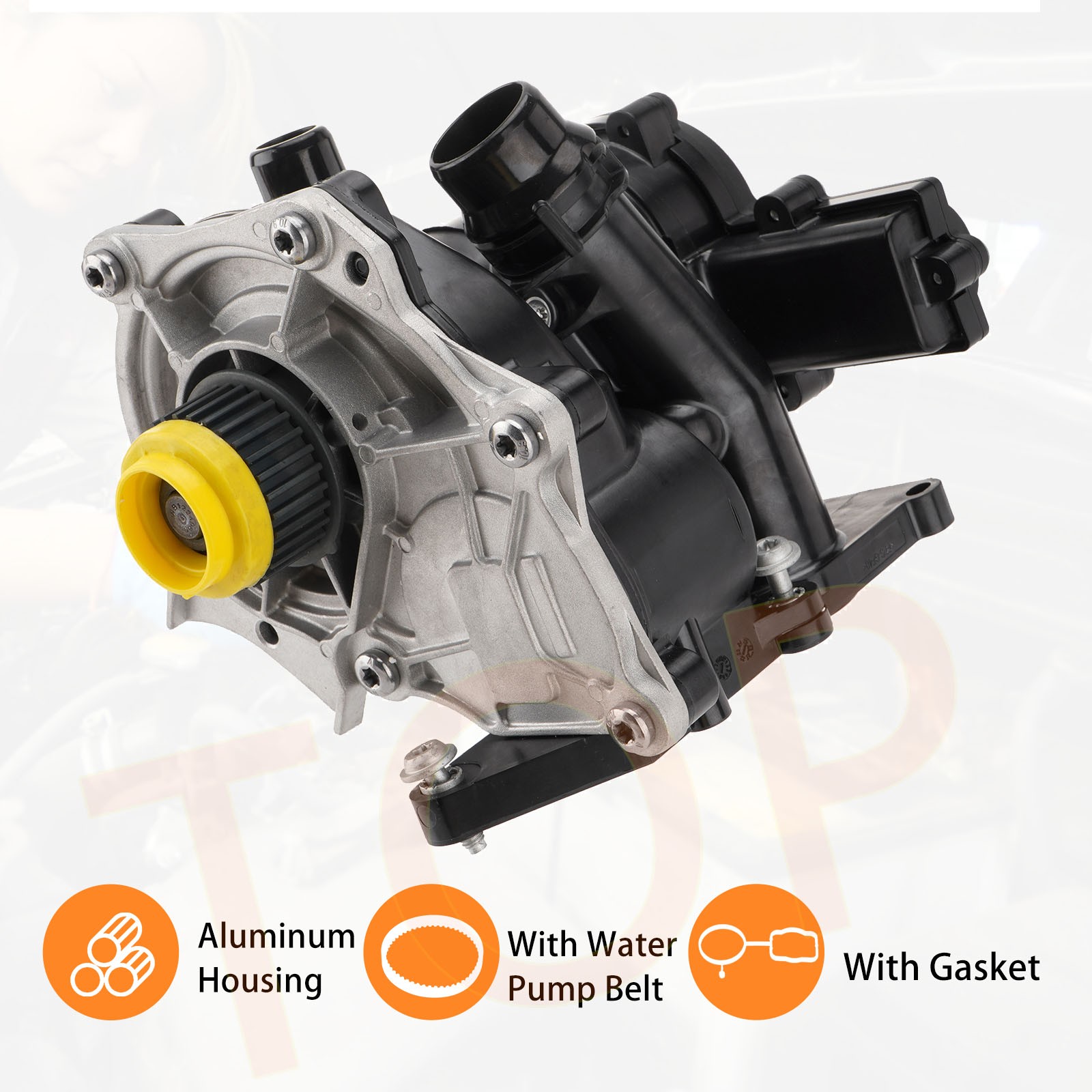 Engine Water Pump 06L121111H For A4 A3 TT VW Tiguan Jetta Golf GTI Beetle 2.0T