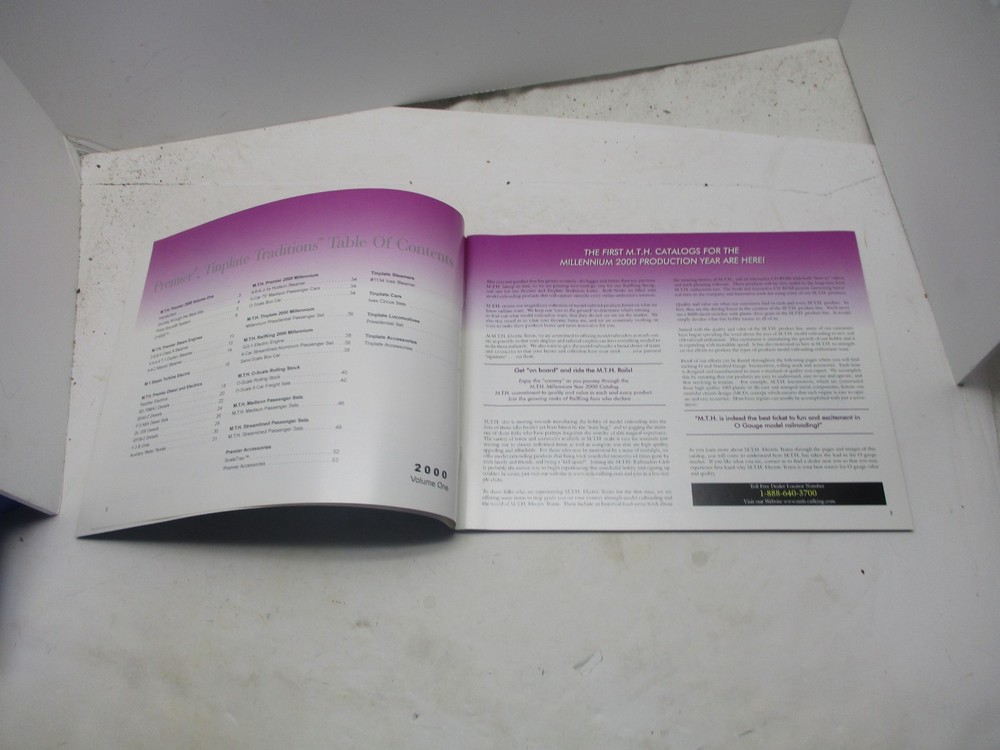 MTH Catalog 2000 Gold Vol 1