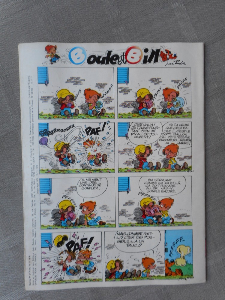 Spirou Weekly No. 2170 Good Condition Complete