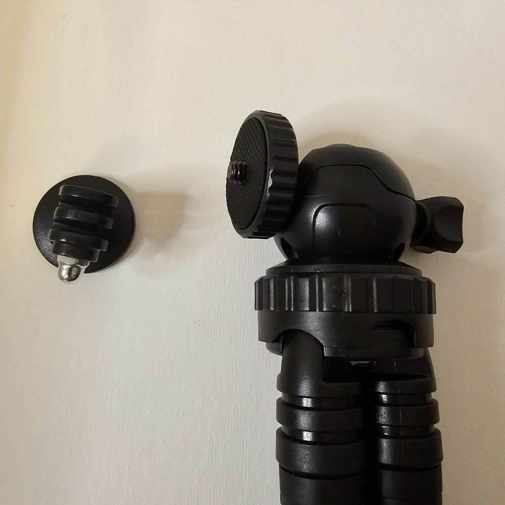 Onn. Adjustable Mini Tripod With Adjustable Ball-Head 12 Inch