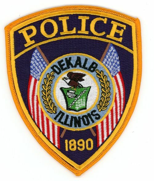 ILLINOIS IL DEKALB POLICE NICE SHOULDER PATCH SHERIFF