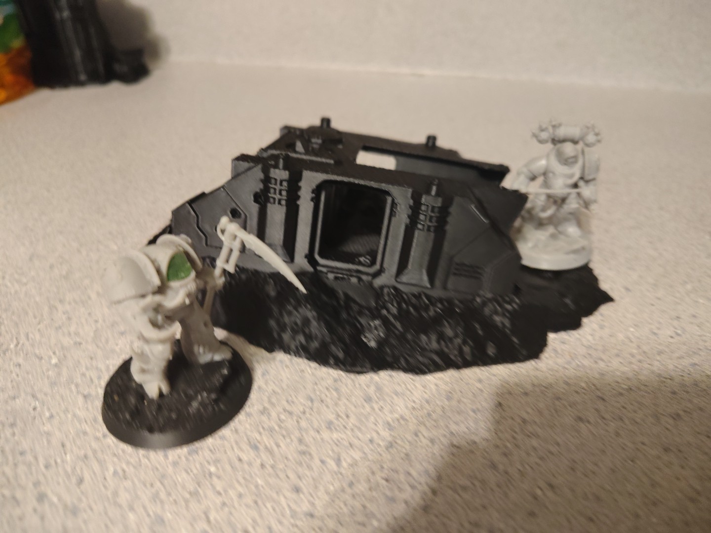 Rhino Wreck Terrain Perfect For Warhammer 40K