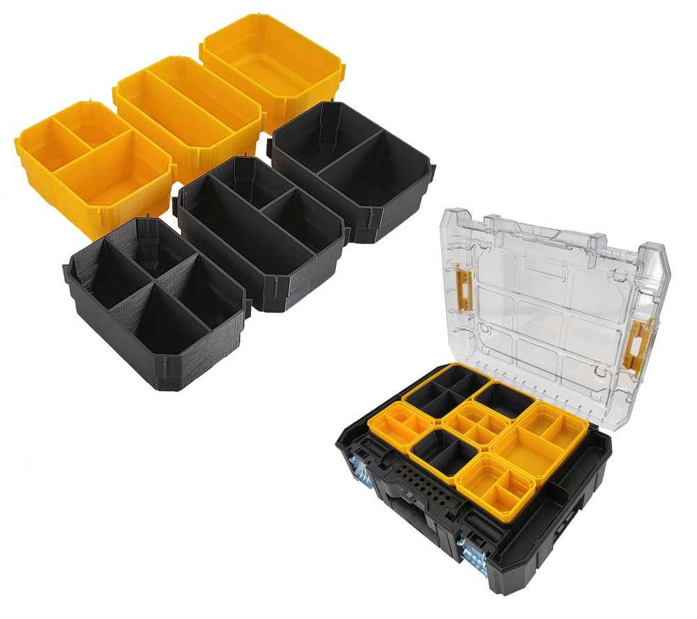 Dewalt TSTAK Organizer Compatible Small Nesting Cup Insert Bin BPS