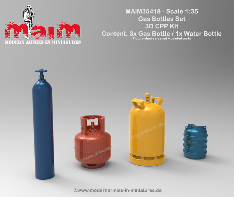 MAiM 1/35 Gas Bottles Set