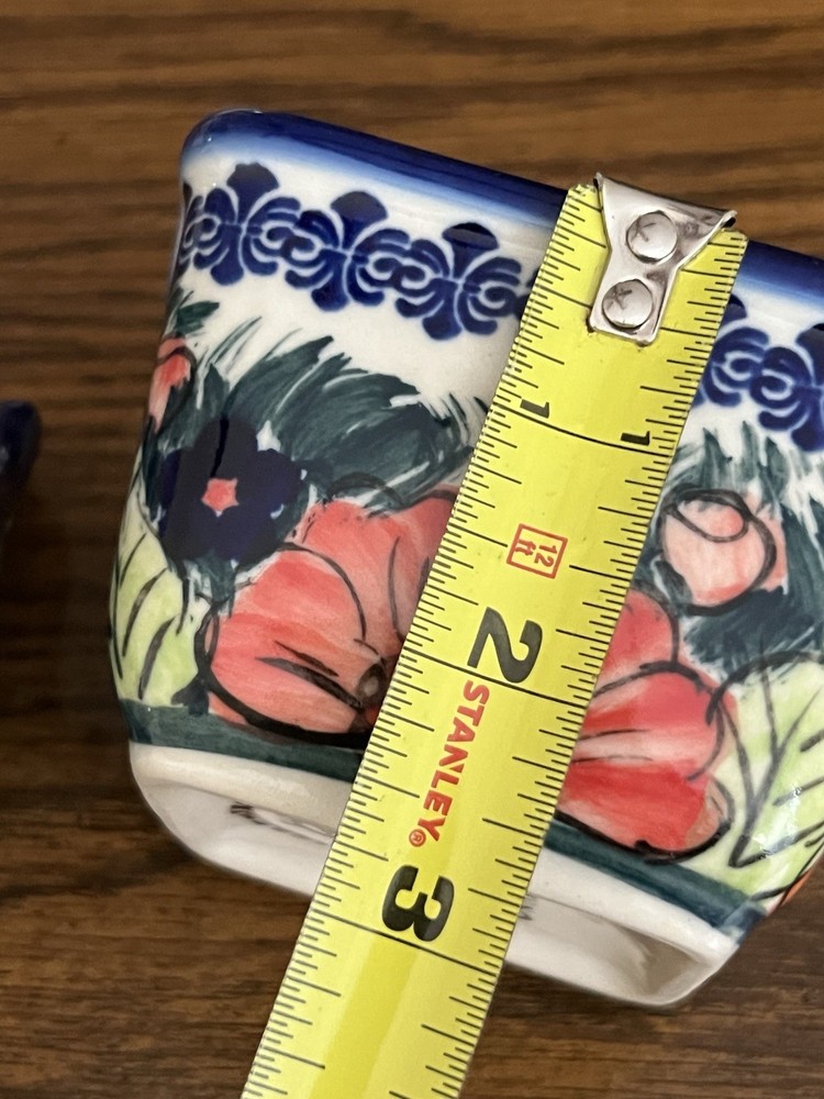 Polish Pottery Unikat Holder Sugar Packet