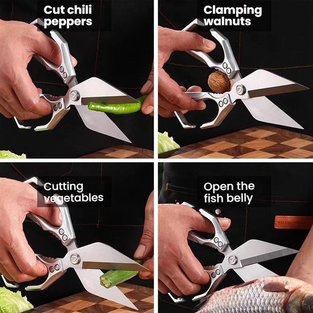 Heavy Duty Kitchen Shears, Kitchen Scissors for Food, Multi-purpose Kitchen