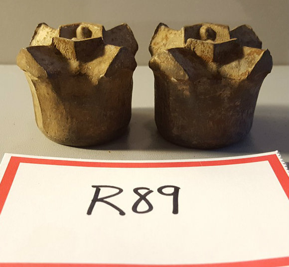1-5/8" CARBIDE ROCK CROSS DRILL BITS, R89