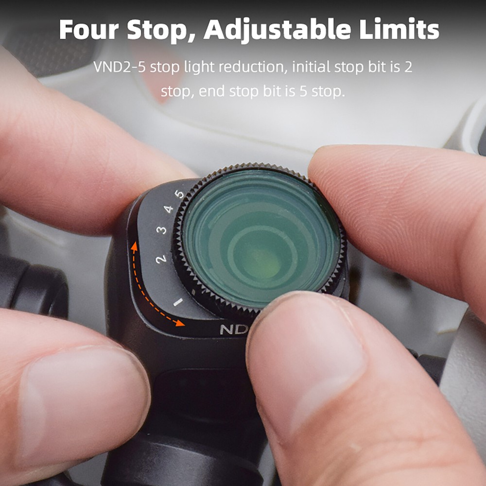 Variable ND Filter Set Drones Lens Accessory Frame Drones for Mini 3 Pro Mini 3