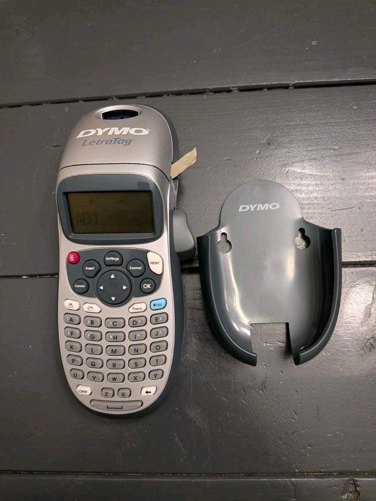 DYMO LetraTag 100H Plus Handheld Label Maker - Silver/Gray