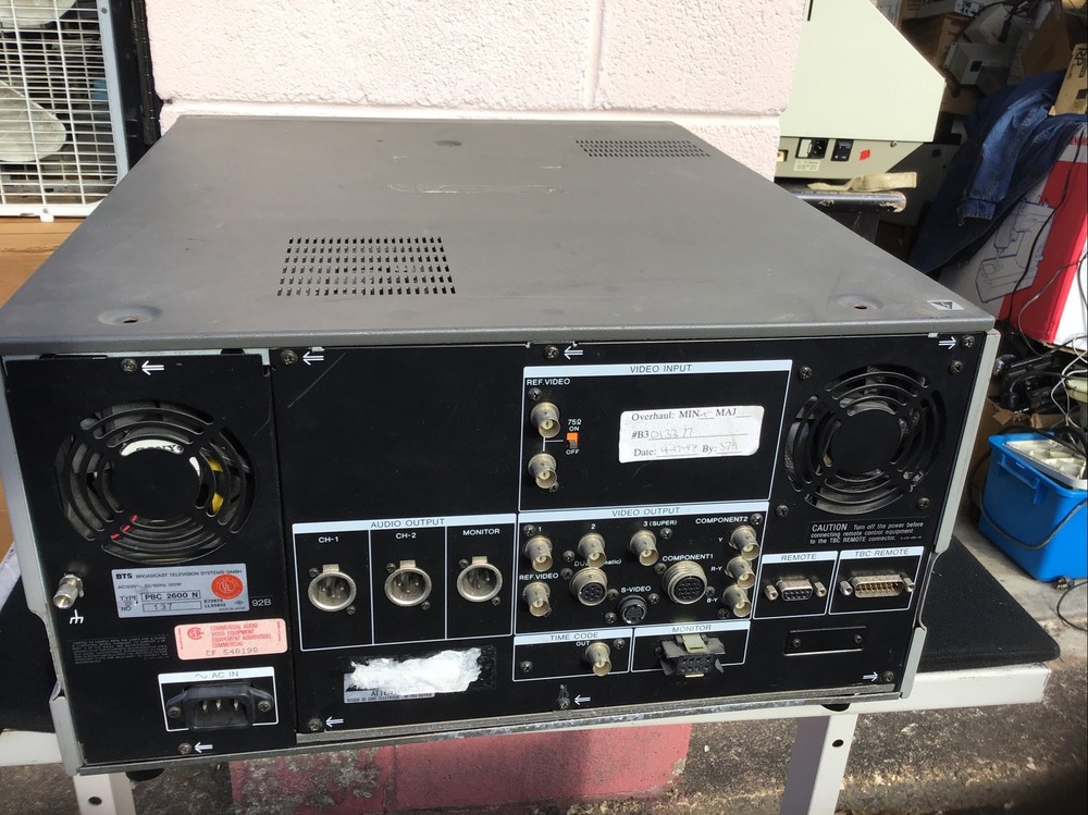 BTS Video Cassette Player PBC 2600