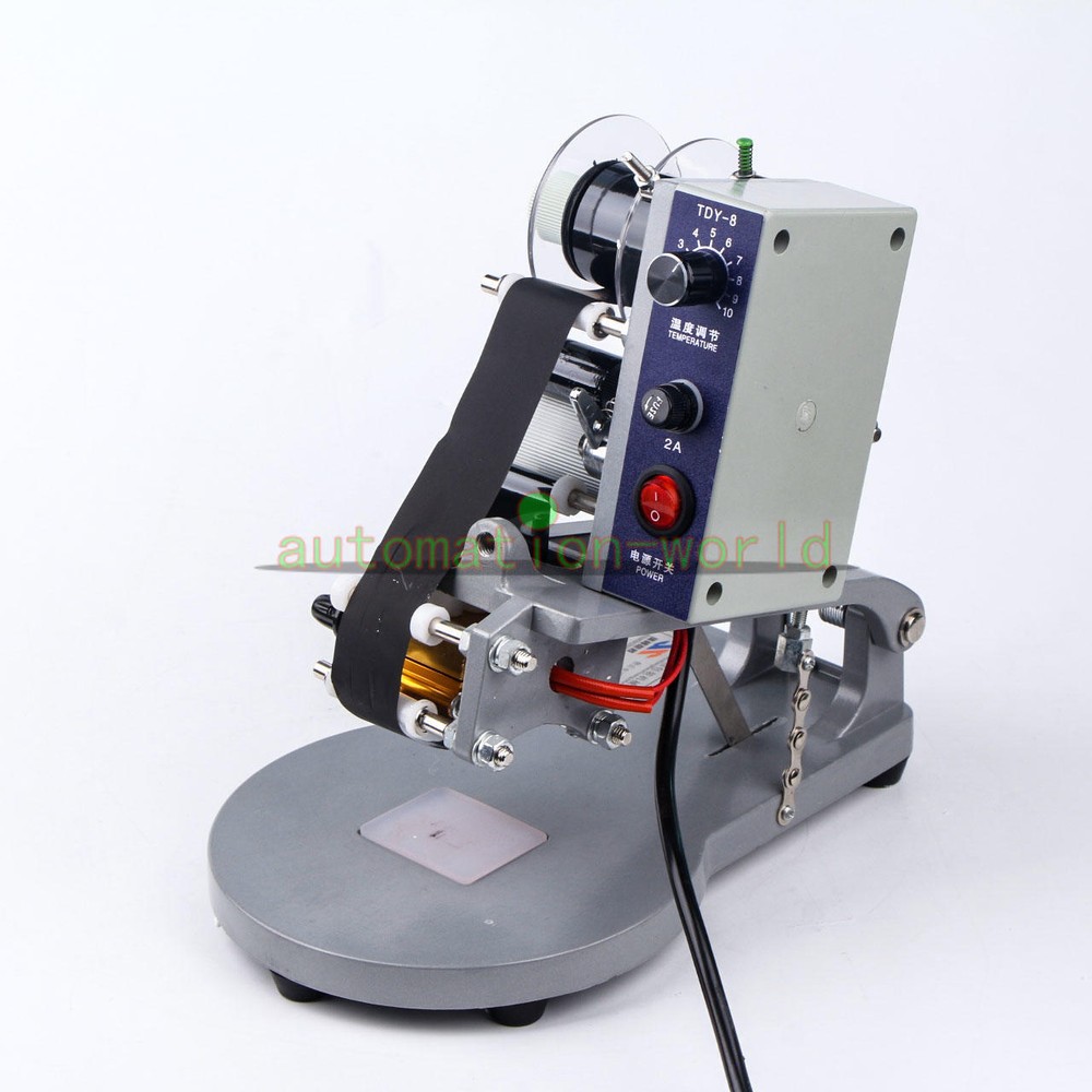 1PCS Stamping Manual Ribbon Coding Machine Date Batch Character Code and Print