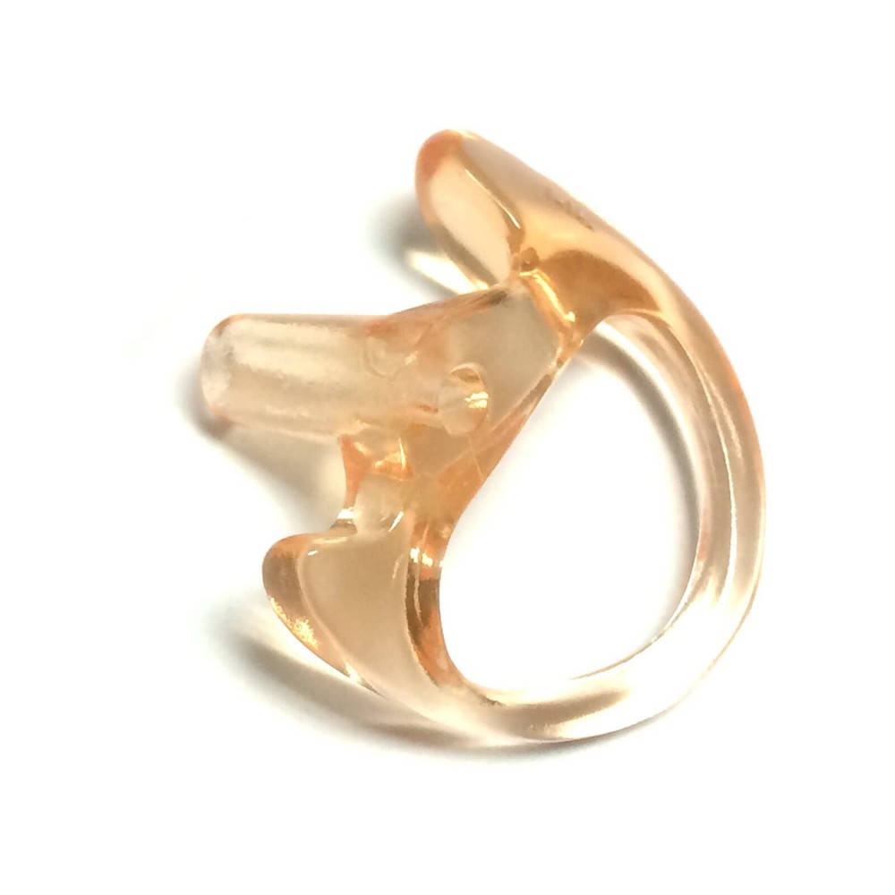 Pryme Flesh Colored (Pink) Left Medium Flexible Open Ear Insert Earmold