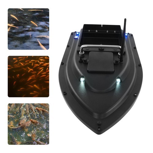 RC Fishing Bait Boat with GPS Dual Motors Fish Finder with Night Light Signal US