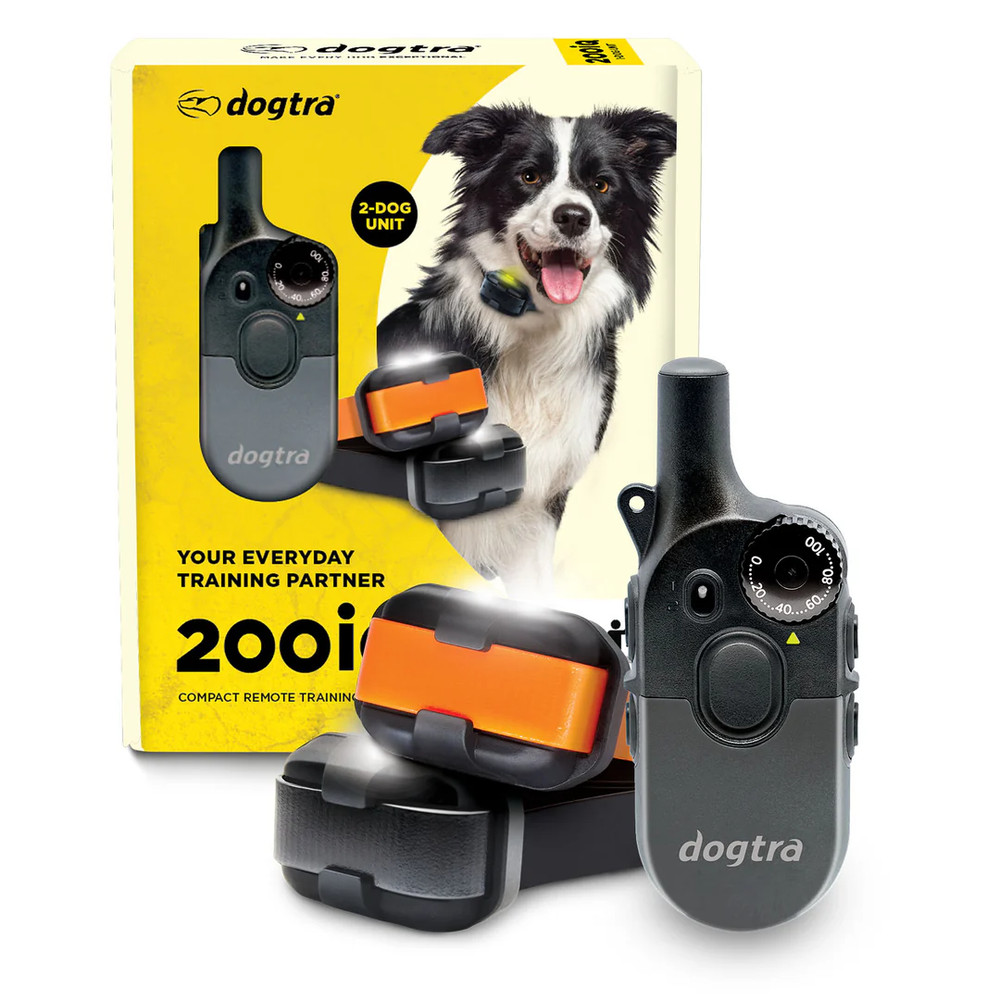Dogtra 200IQ 2-Dog Training Collar - 1/2 - Mile Range E-Collar
