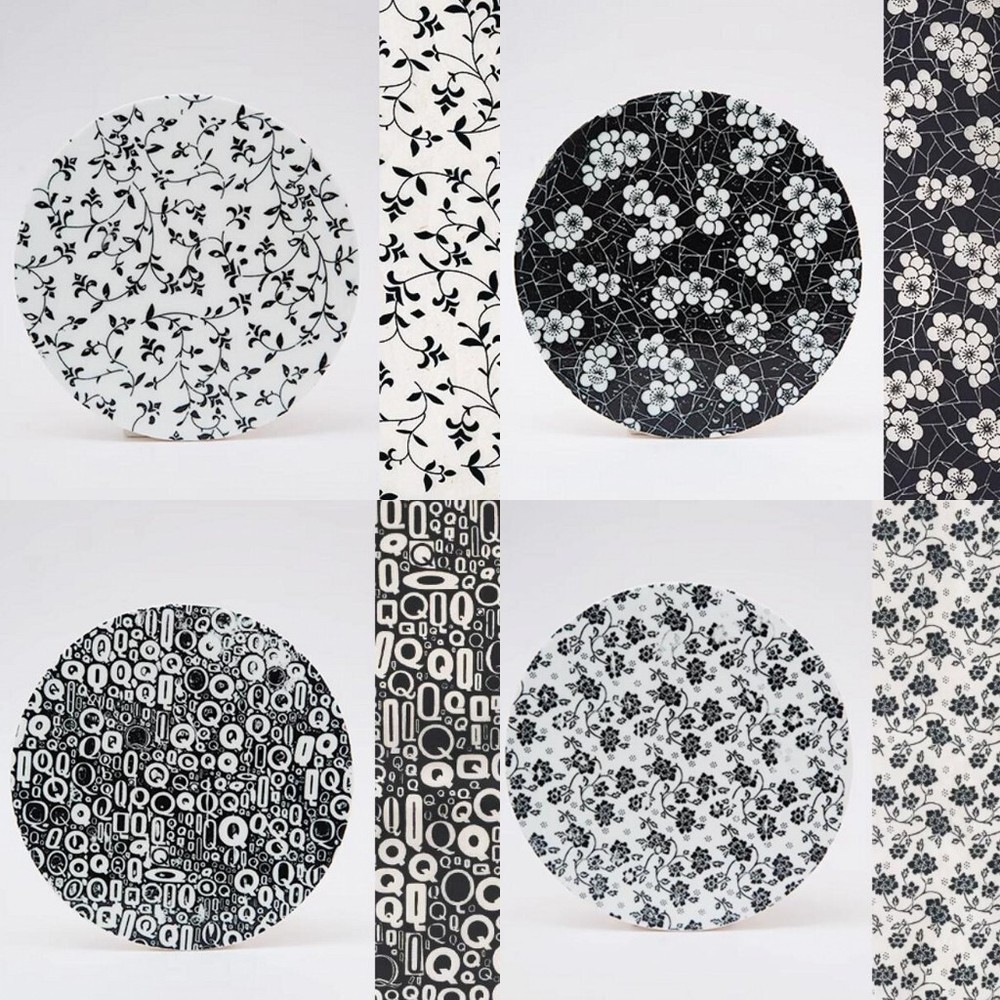 11-Pattern Ceramic Decals Pottery Transfers Glaze/Underglaze Papers Waterslide