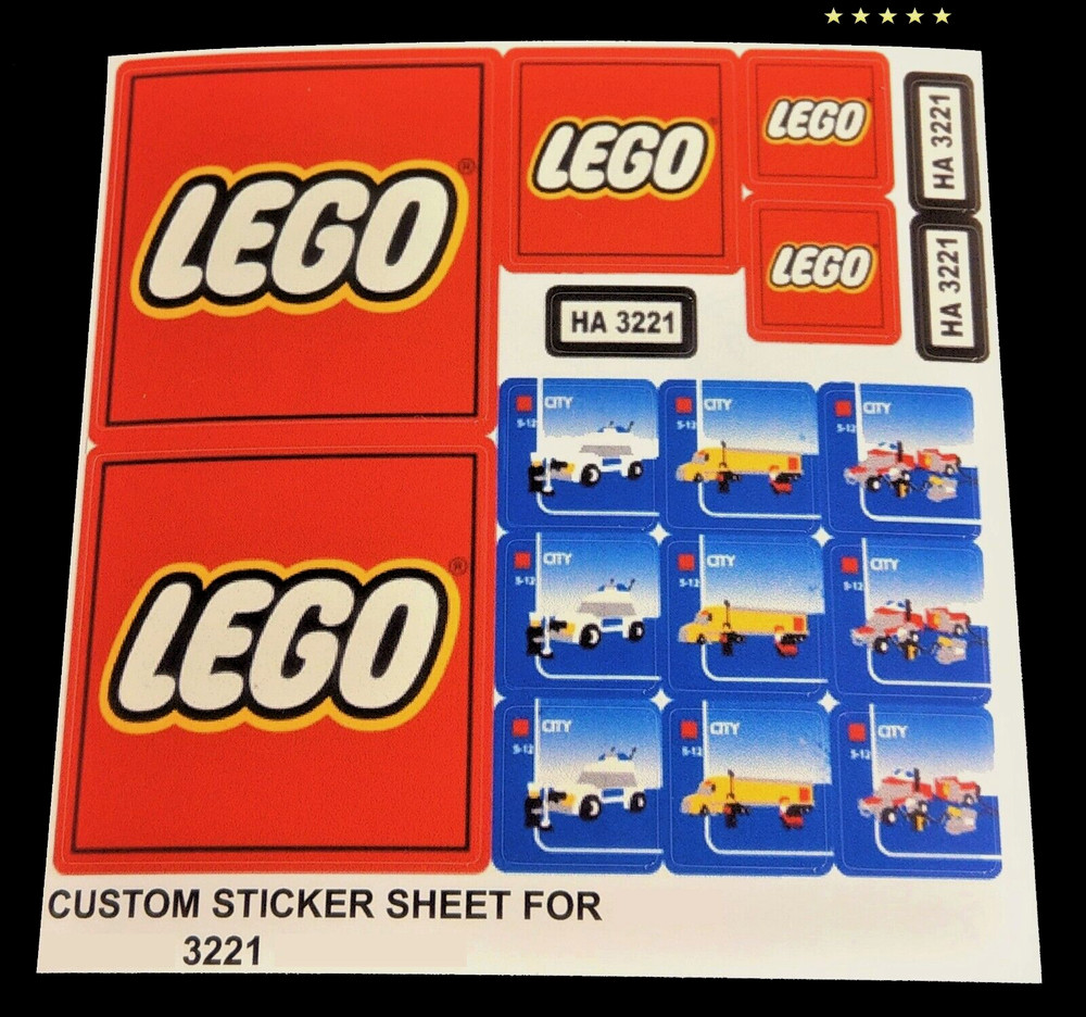 Custom Sticker for 3221 Replacement Sticker for 3221