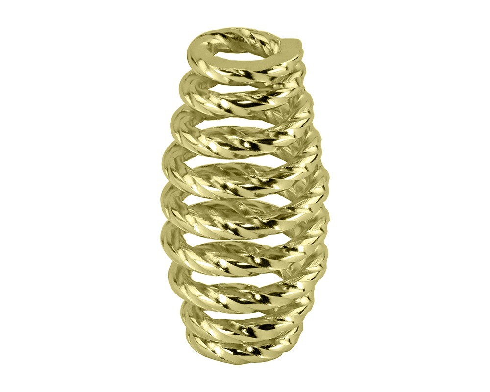 TWISTED SPRING FORK SPRING GOLD
