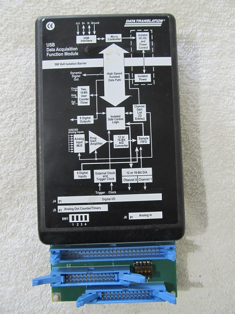 Data Translation DT9801-EC-I Multifunction USB Data Acquisition Function Module