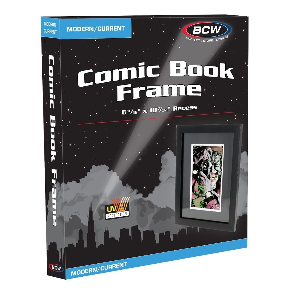 1 BCW Current Comic Book Black Wood Frame