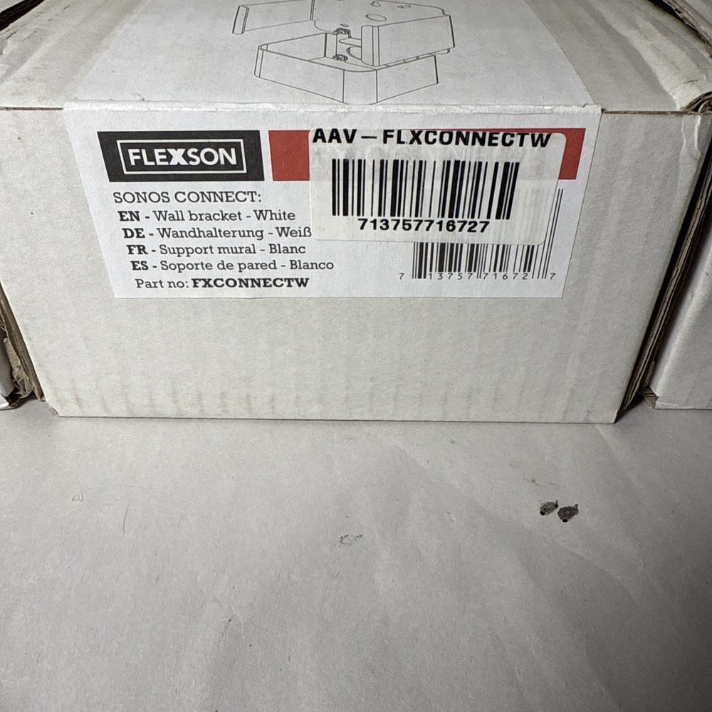 Flexson Wall Mount For Sonos FLXCONNECTW White
