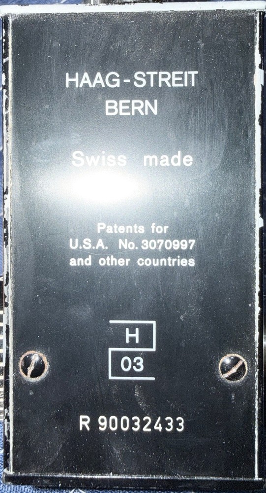 HAAG-STREIT BERN TONOMETER