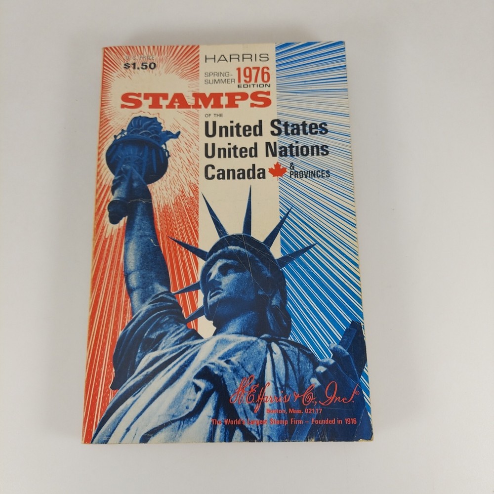 Harris Spring-Summer 1976 Stamps of the United States, United Nations, Canada