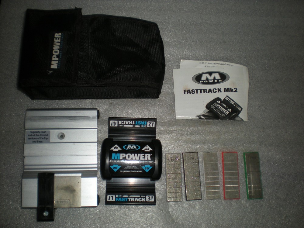MPOWER FASTTRACK Sharpener Mk2 Precision Diamond Sharpening Kit for Chisels