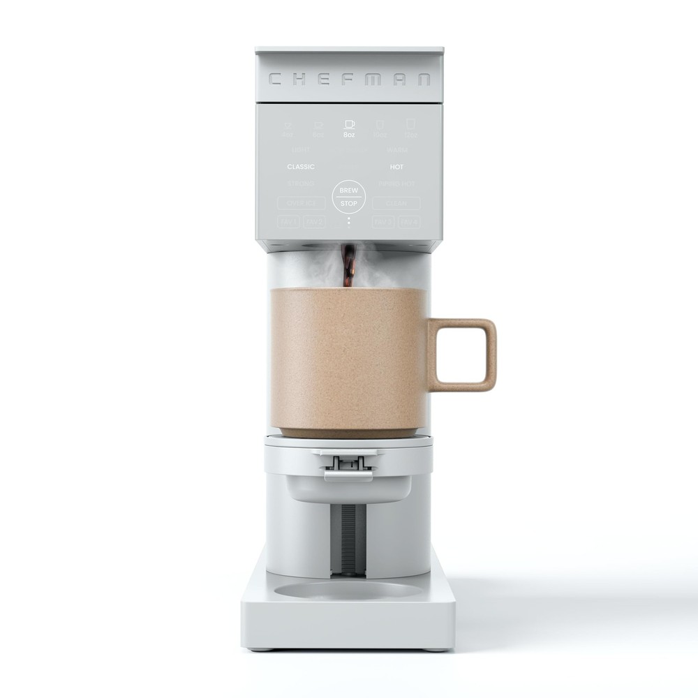 Single Serve Coffee Maker, Works with K-Cup & Grounds