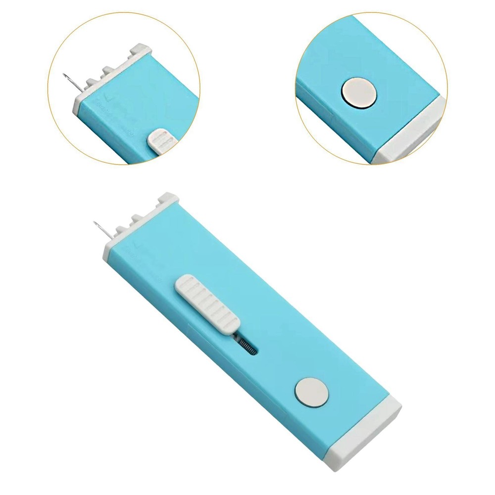 2 in 1 Needle Threader Seam Ripper Easy Stitch Removal and Threading Durability