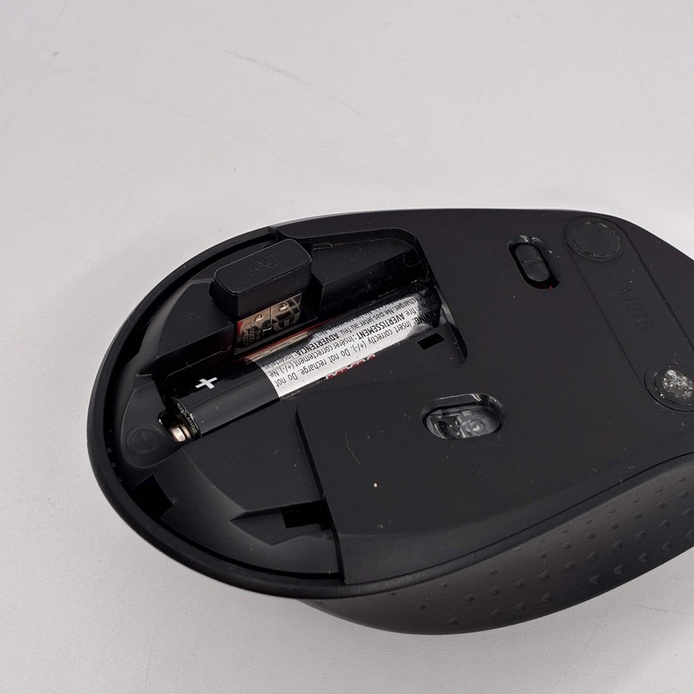 Logitech K345 Wireless Keyboard & M275 Mouse Bundle Black - Used A