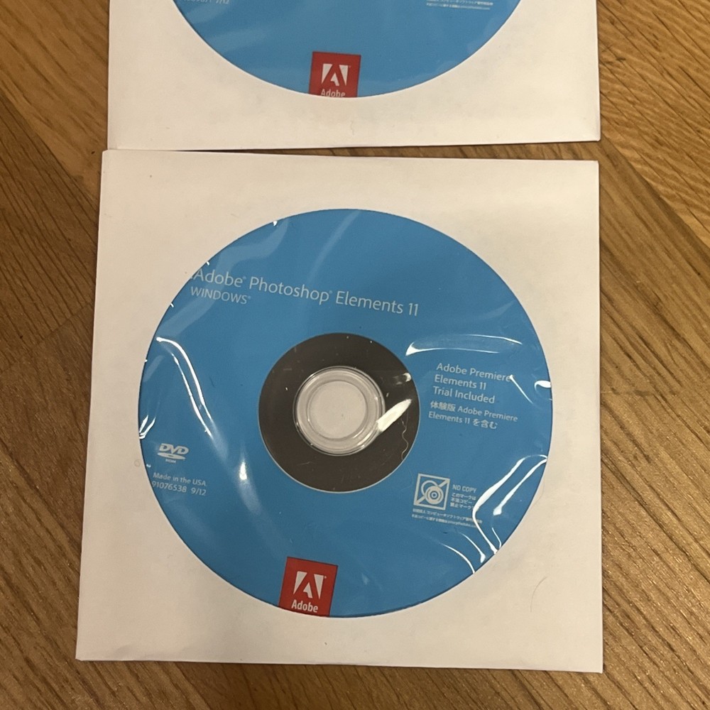 Adobe Photoshop Elements 11 for WIN & MAC *WILL NOT WORK FOR WIN 10 or 11.