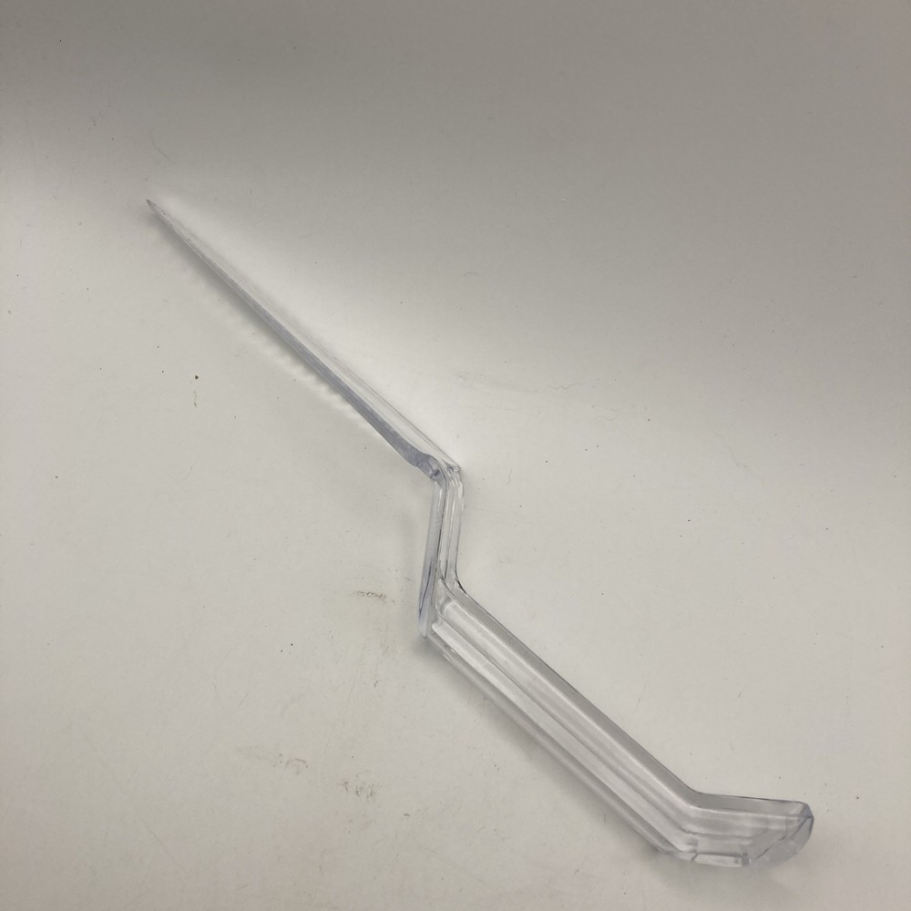 Clear 10” Restaurant Style Pie Cake Server Acrylic Kitchen Tool Serving