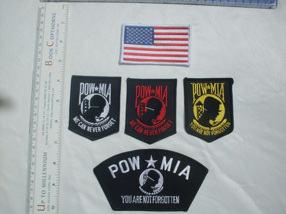 POW Patch 9 set collector set embroidered Patches