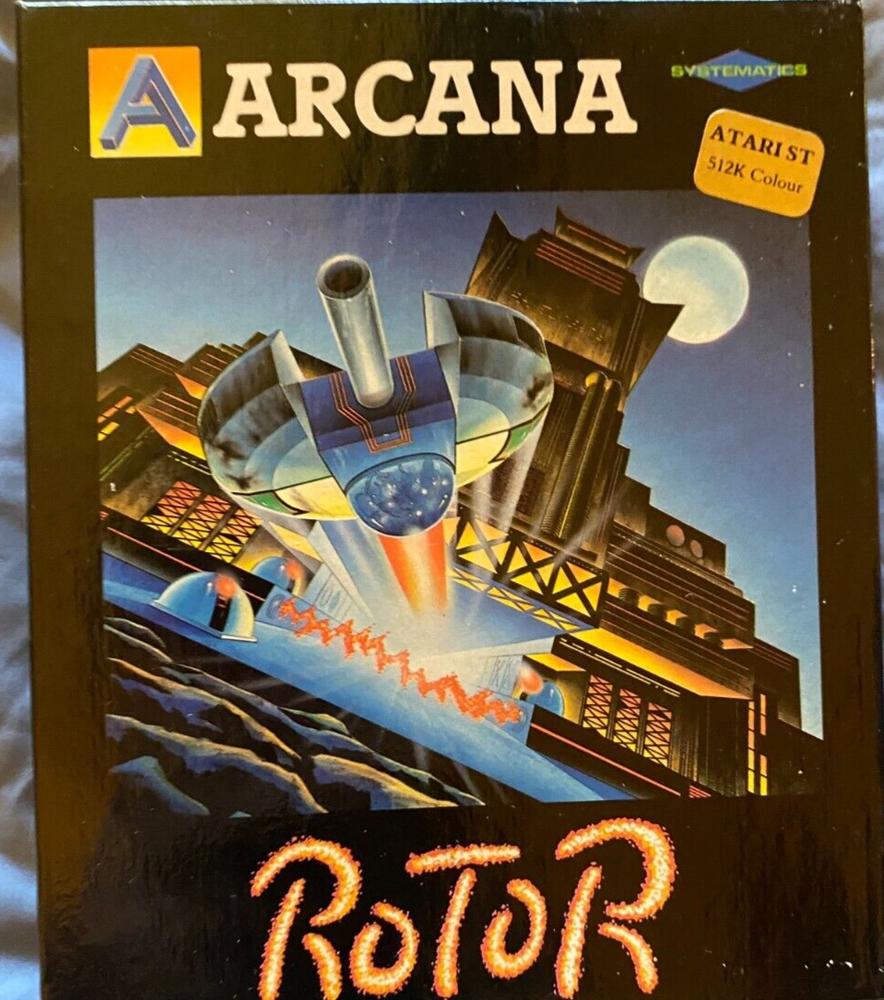 Rotor Atari 1040/520 ST NEW Disk By Arcana