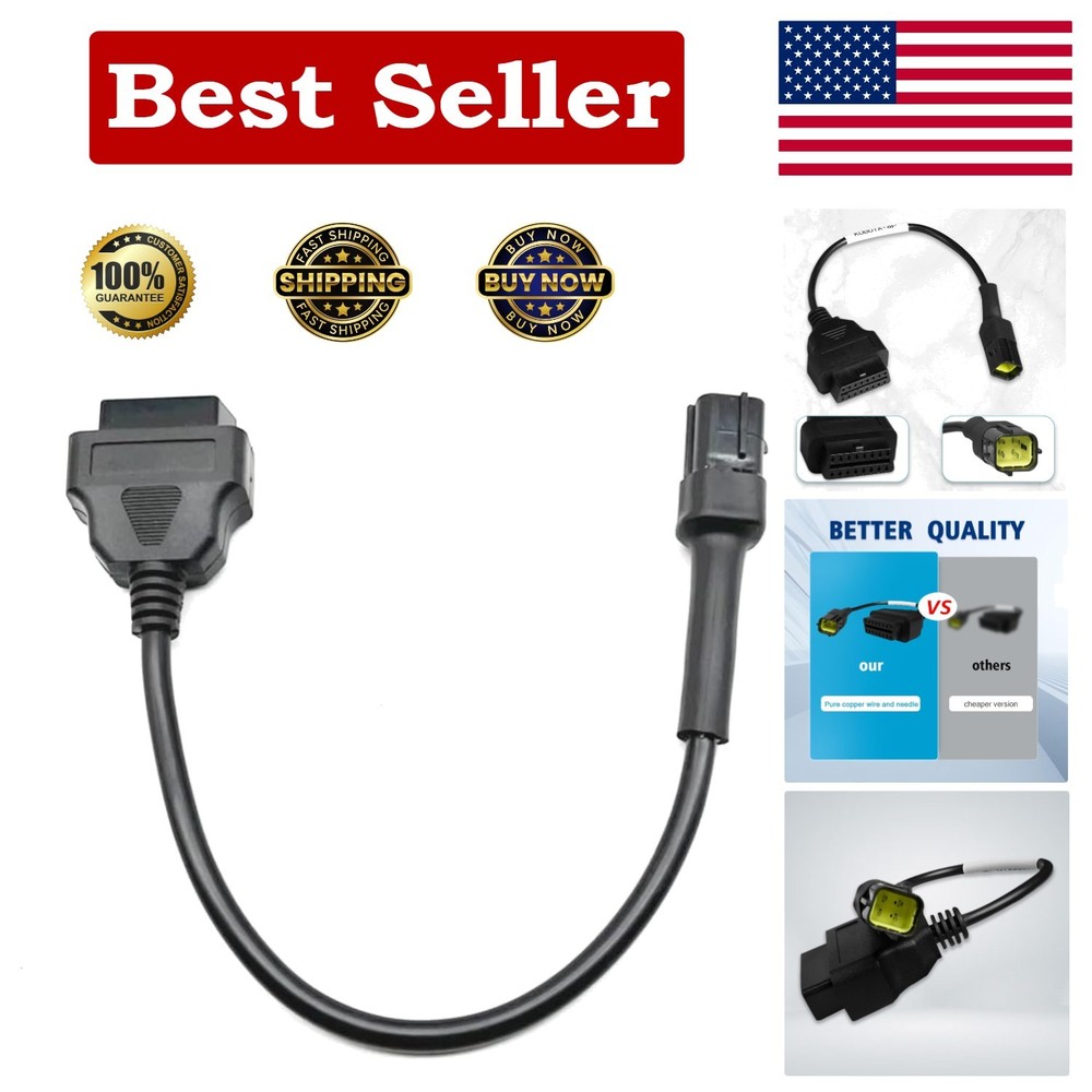 KUBOTA Compatible 4 Pin OBDII Connector - Streamlined Diagnostic Solutions
