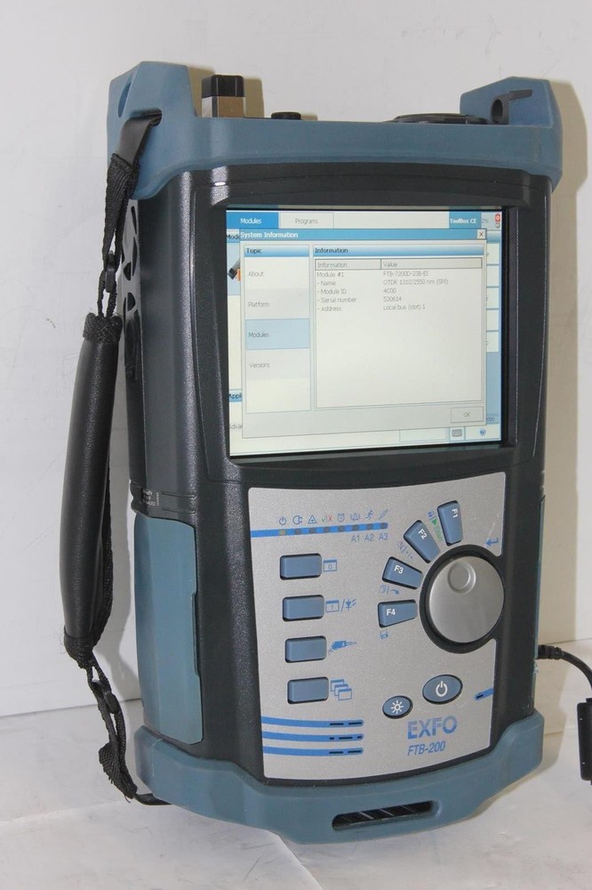 EXFO FTB-200-S2 Portable Network Testing Platform with FTB-7200D-23B-EI OTDR