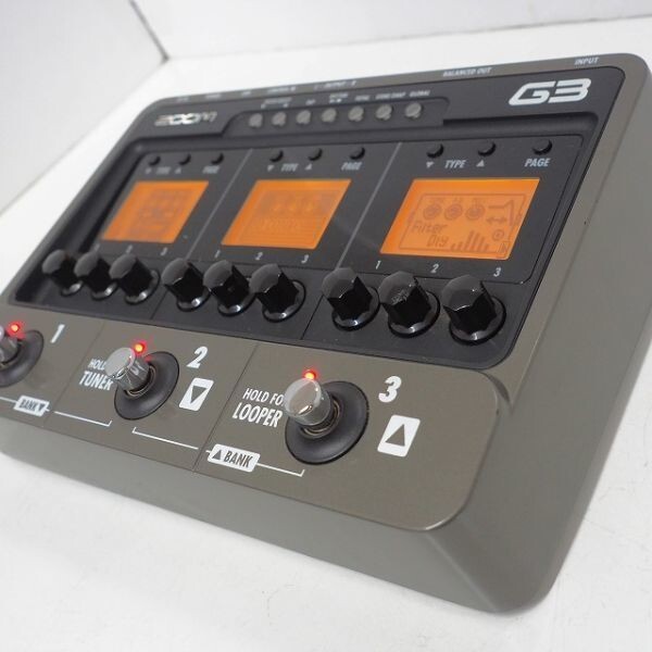 Zoom G3 Multi-Effects Guitar Effect Pedal