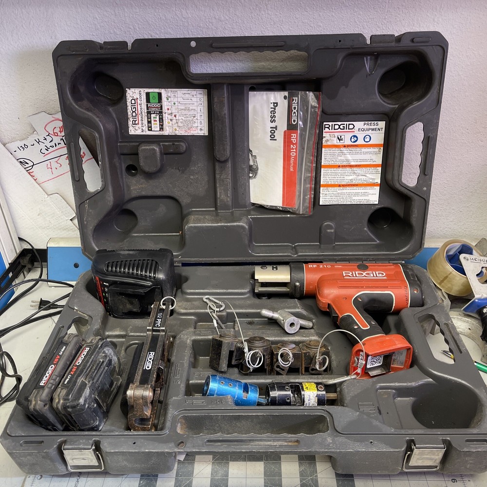 Ridgid RP 210 press frame (xt6