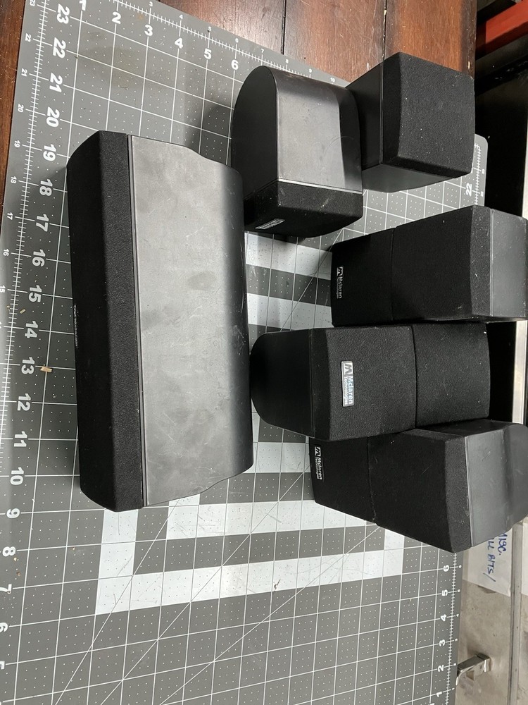 McLaren Satellite Speakers Technologies MT-410. Untested