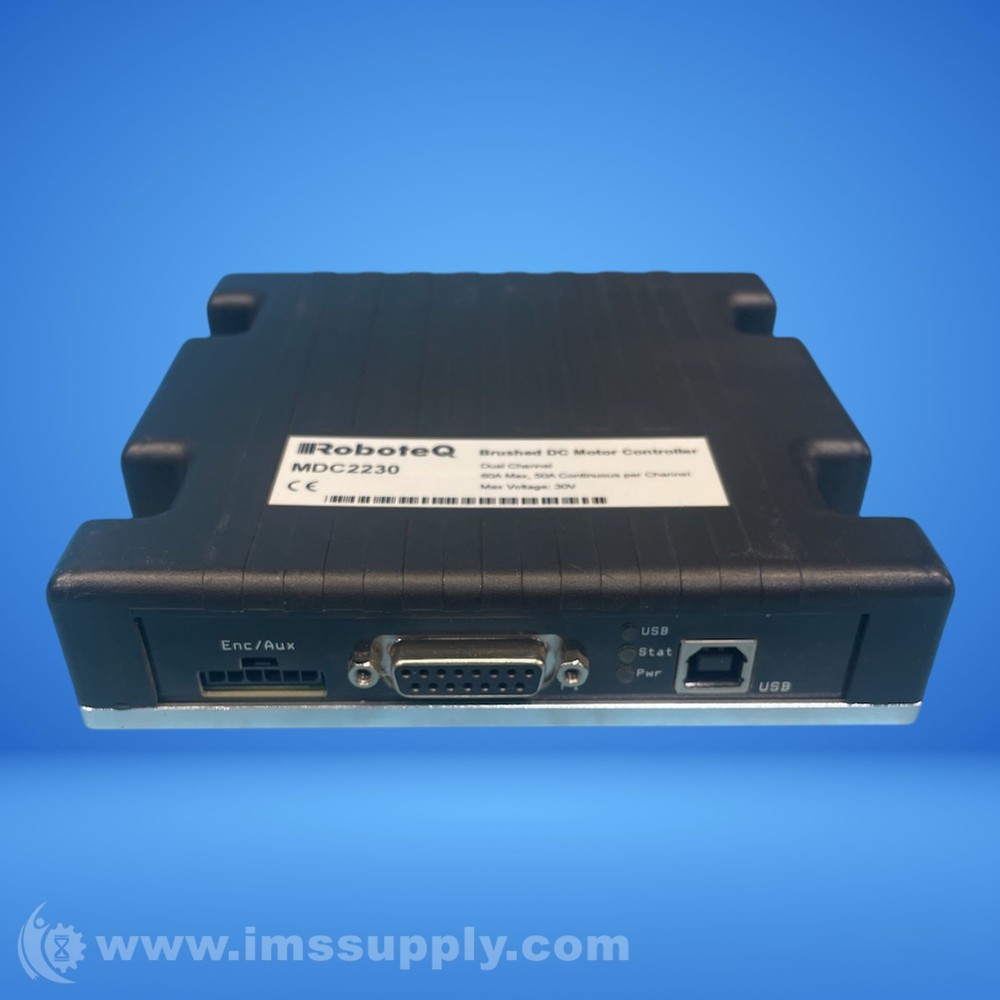 RoboteQ MDC2230 Brushed DC Motor Controller USIP