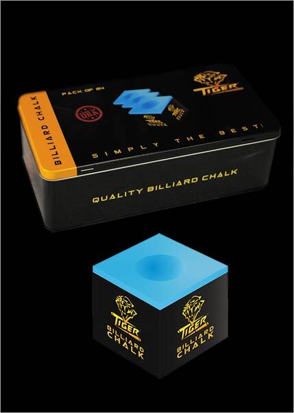 Tiger® Billiards Chalk - 3 pieces