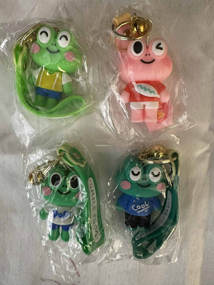 1 Piece Silicone Keychain. Various Assortments. Please Read Description.